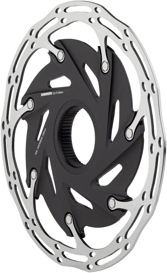 Load image into Gallery viewer, SRAM CenterLine XR Disc Brake Rotor - 140mm, Center Lock, Silver/Black
