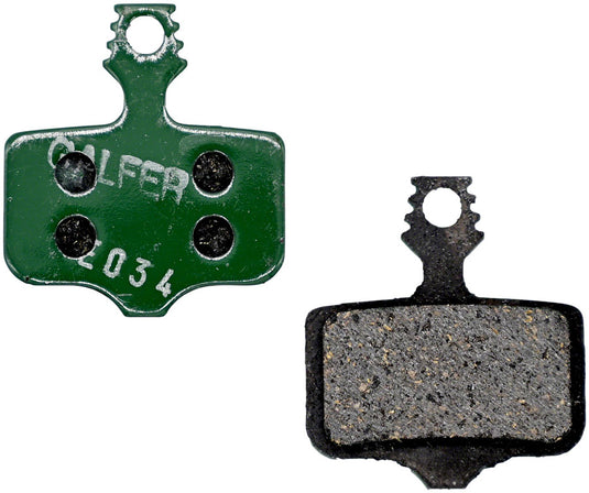Galfer Pro Compound Disc Brake Pads, Steel Backing, Compatible with Avid Elixir & SRAM MTB Calipers