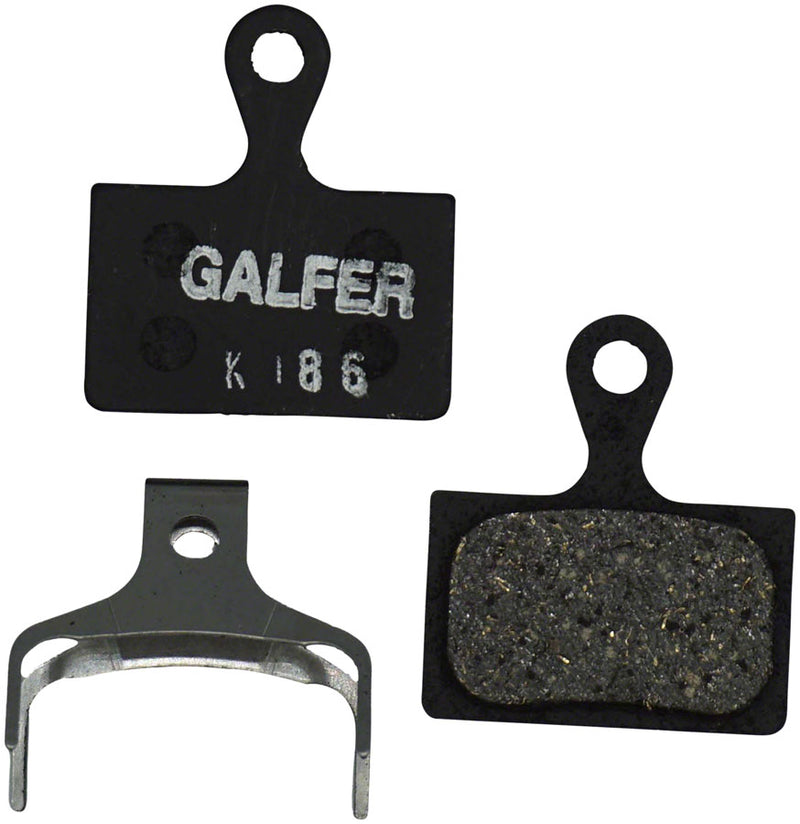 Load image into Gallery viewer, Galfer Shimano and Dura Ace Disc Brake Pads - Semi-Metallic Steel Backing for Road &amp; Gravel Bikes, Durable Performance
