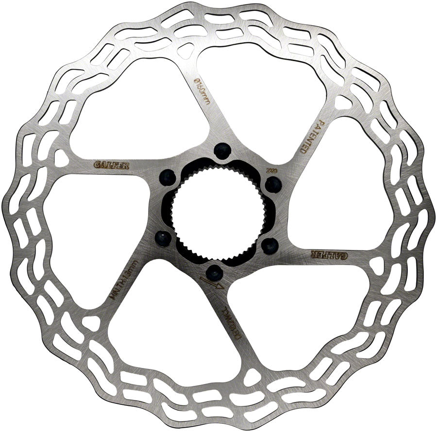 Galfer 160mm Centerlock Wave Disc Brake Rotors - High Carbon