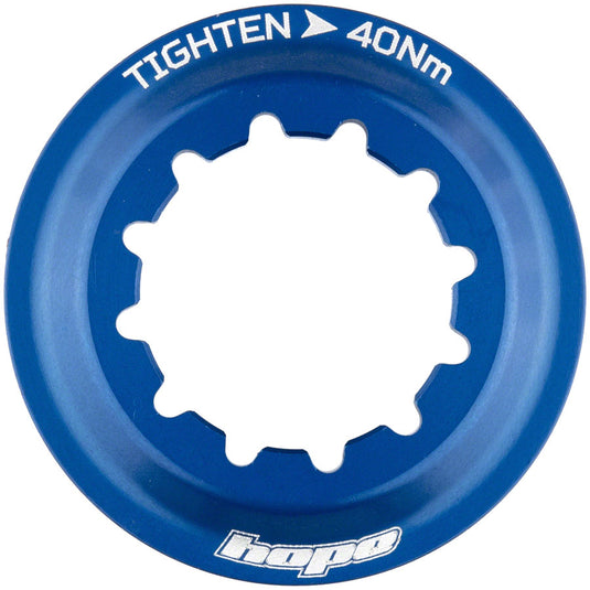 Hope Center Lock Disc Lockring - Blue Compatible With Other Manufacturers