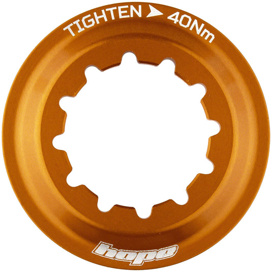 Hope Center Lock Disc Lockring - Orange Compatible With Other Manufacturers