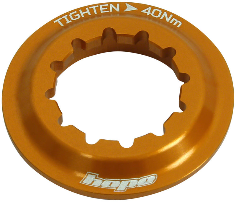 Load image into Gallery viewer, Pack of 2 Hope Center Lock Disc Lockring - Orange
