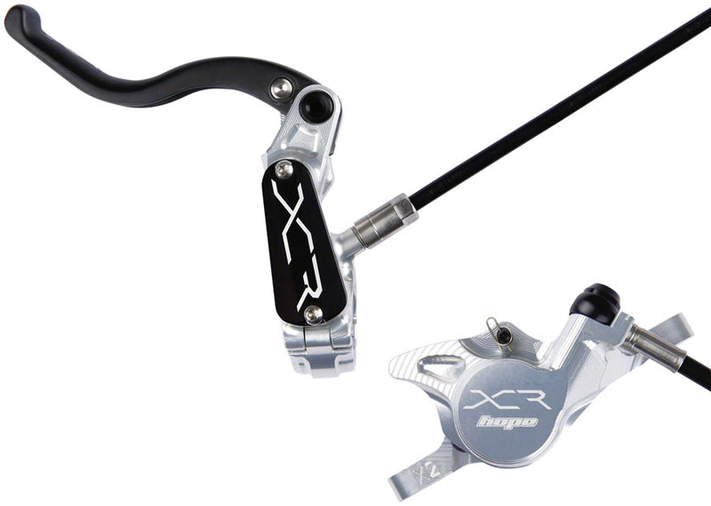 Load image into Gallery viewer, Hope XCR Pro X2 Hydraulic Disc Brake Front &amp; Rear Set Lightweight, Carbon Lever, Post Mount
