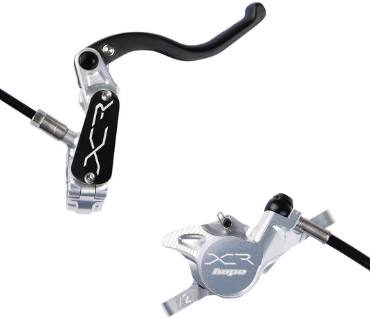 Hope XCR Pro X2 Hydraulic Disc Brake Front & Rear Set Lightweight, Carbon Lever, Post Mount