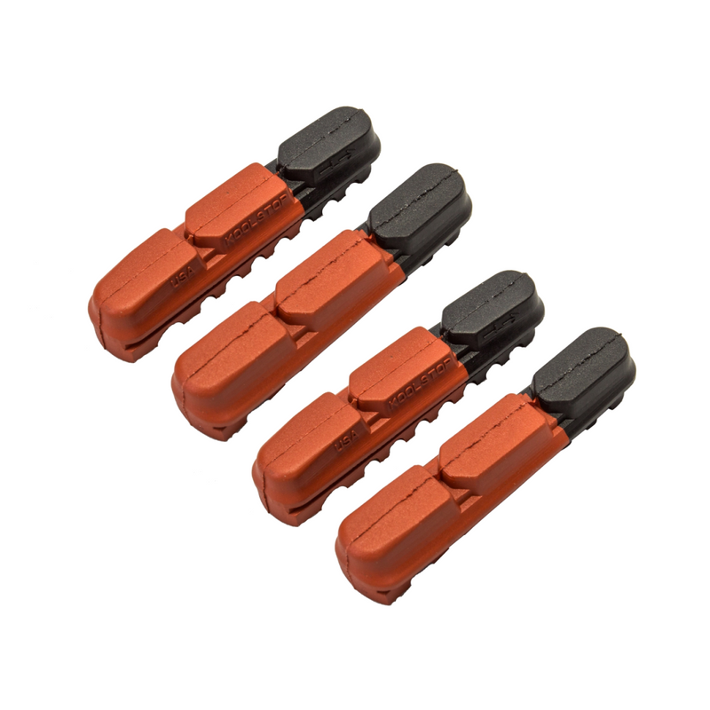 Load image into Gallery viewer, Kool-Stop-Dura-2-Brake-Pad-Insert-Road-Bike-BR5581PO2-Bicycle-Brake-Pads
