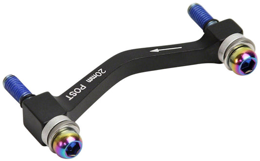 SRAM HS2 200mm Disc Brake Rotor & Post Mount Brake Caliper Adapter Bundle - Heat Dissipation, High Power, MTB Upgrade