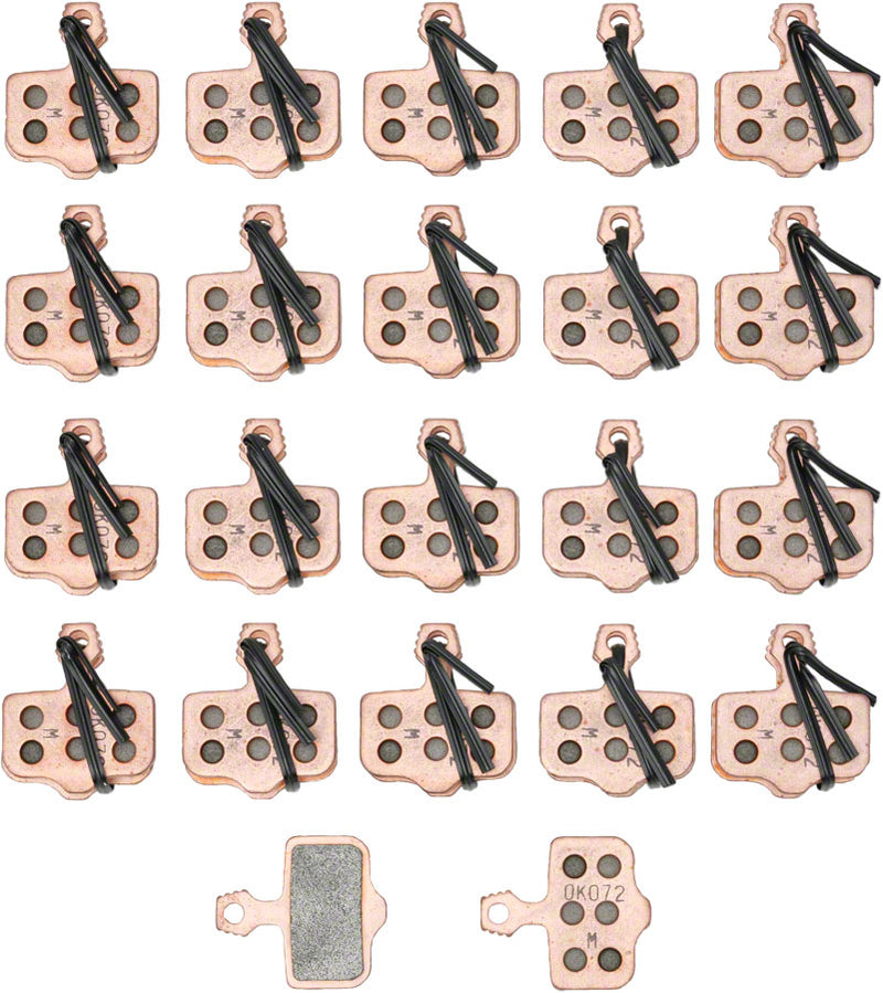 Load image into Gallery viewer, SRAM Sintered Disc Brake Pads Bundle for Level, Elixir &amp; Road Bikes - Powerful Steel Backed Organic Pads (Pack of 20)
