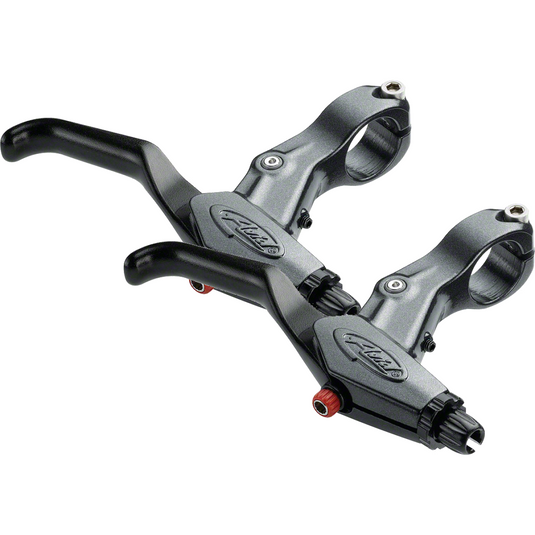 Avid Speed Dial 7 Adjustable Ergonomic Brake Levers Lightweight, Steel Components, Mountain Bike Compatibility (Gray, Pair)