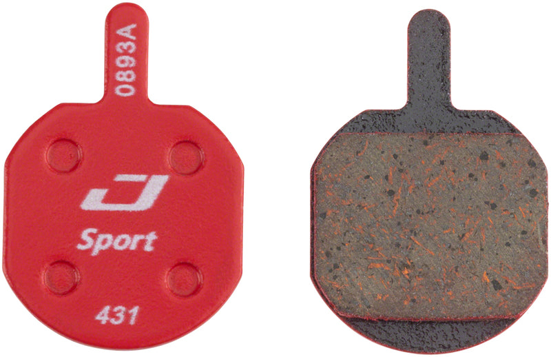 Load image into Gallery viewer, 2 Pack Jagwire Mountain Sport Semi-Metallic Disc Brake Pads | Hayes CX, MX, Sole
