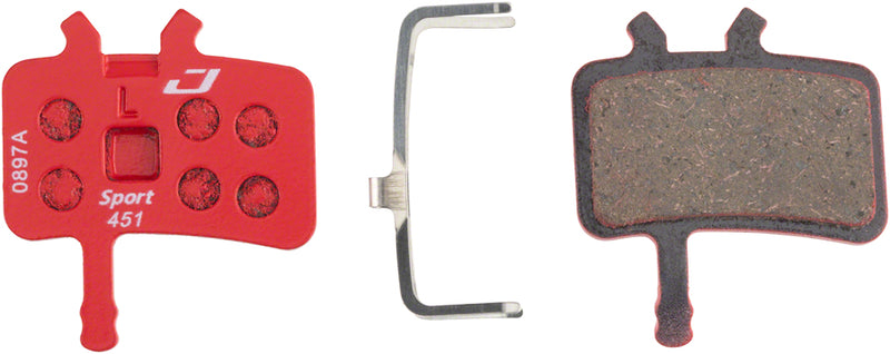 Load image into Gallery viewer, Pack of 2 Jagwire Mountain Sport Semi-Metallic Disc Brake Pads
