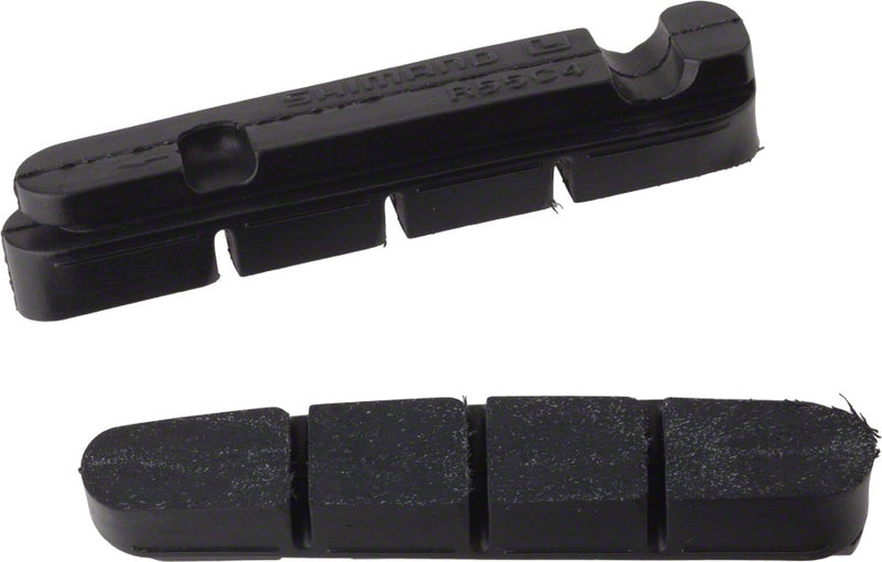 Load image into Gallery viewer, Pack of 2 Shimano R55C4 Road Brake Pads Pair Cartridge - Long Lasting Rubber
