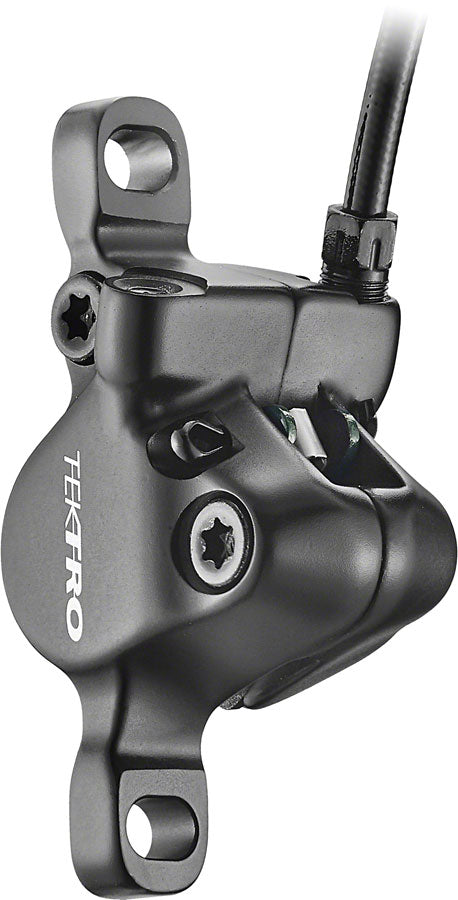 Load image into Gallery viewer, Tektro HD-T280 Disc Brake and Lever - Rear, Hydraulic, Post Mount, Black
