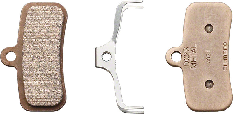 Load image into Gallery viewer, Shimano D02S-MX Metal Disc Brake Pads with Stainless Steel Back High-Performance, Durable, Wet/Dry Conditions

