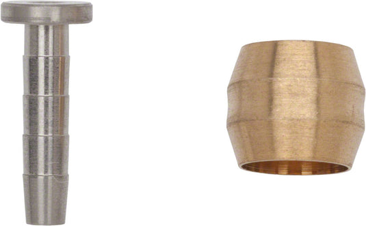 Pack of 2 Shimano BH90-SBM Brake Hose Olive and Connecting Insert