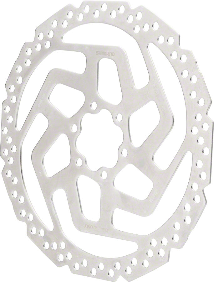 Load image into Gallery viewer, Shimano SM-RT26 180mm 6-Bolt Disc Brake Rotors Resin Pad Compatible, Durable One-Piece Design (Pair)
