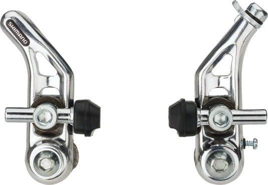 Shimano Altus BR-CT91 Silver Front & Rear Cantilever Brake Bundle | Aluminum, Short Pull, Threaded Post, Lightweight Cycling Components
