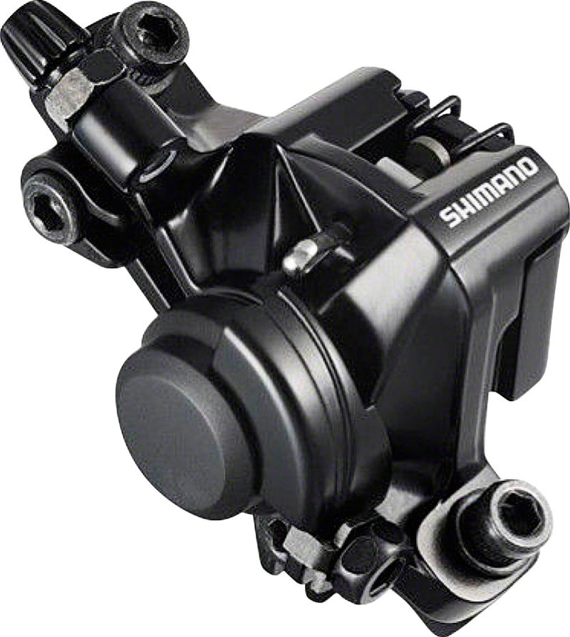 Load image into Gallery viewer, Shimano BR-M375-L Mechanical Disc Brake Caliper with Resin Pads Durable, Cable-Actuated MTB Bike Brake Kit
