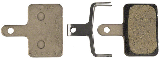 Shimano M05-RX Resin Disc Brake Pads with Steel Back Plate for BR-C601, M515 Calipers Smooth, Quiet, All-Conditions Performance