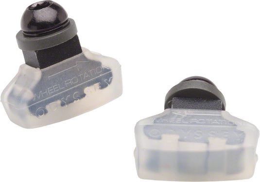 Pack of 2 Odyssey Ghost U-Brake Brake Pads Threaded Post Soft Compound Clear