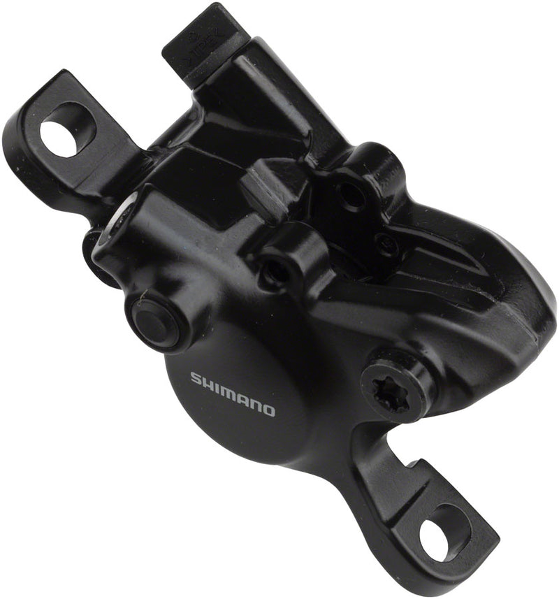 Load image into Gallery viewer, Shimano BR-MT200 Replacement Post-Mount Caliper Disc Brake with Resin Pad, Black
