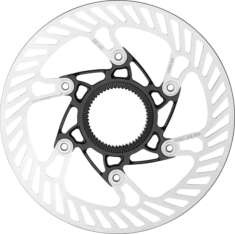 Load image into Gallery viewer, Pack of 2 Campagnolo 03 2-Piece Floating Center Mount Disc Rotor 140mm
