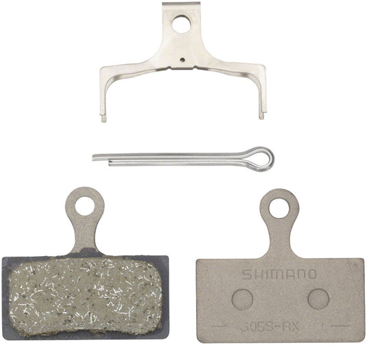 Shimano G05S Disc Brake Pad and Spring - Resin Compound Stainless Steel Back