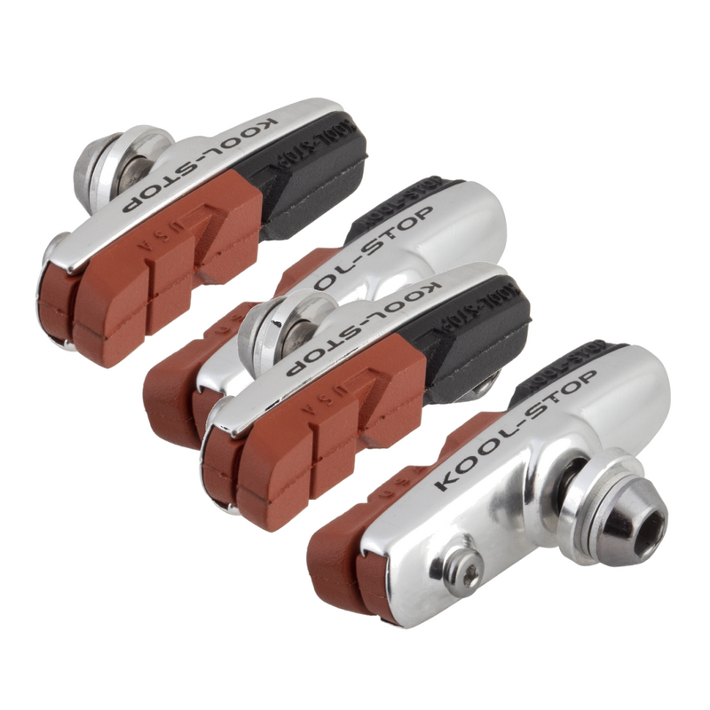 Load image into Gallery viewer, Koolstop-Dura-Road-Pads-Brake-Pad-Insert-Road-Bike-BRPD0170PO2-Bicycle-Brake-Pads
