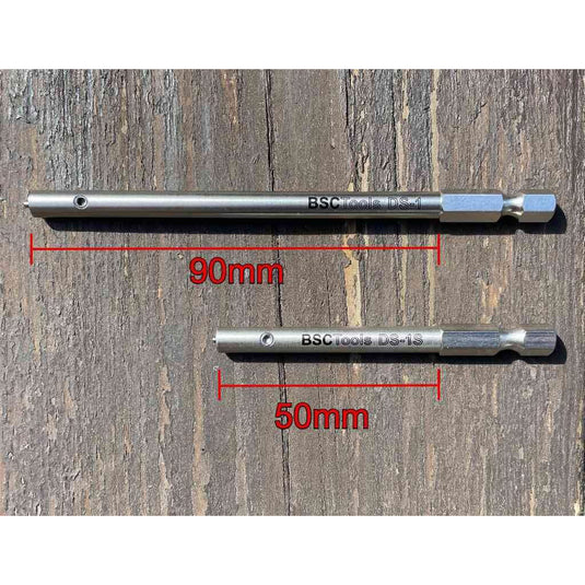 BSC Tools Speed Driver, Double Square 3.23mm, Deep Rims, Ea