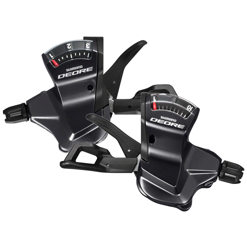 Load image into Gallery viewer, Shimano Deore SL-T6000 10-Speed Trigger Shifters Bundle Responsive, Lightweight MTB &amp; Trekking Gear
