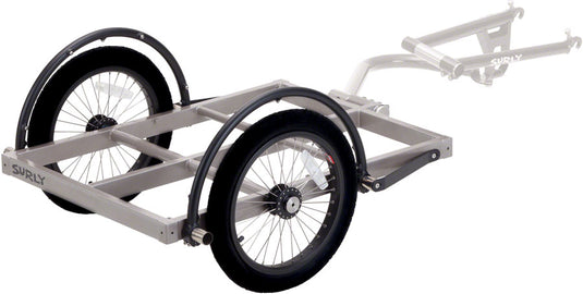 Surly Ted Trailer: Short Bed, 16" Wheels, Gray
