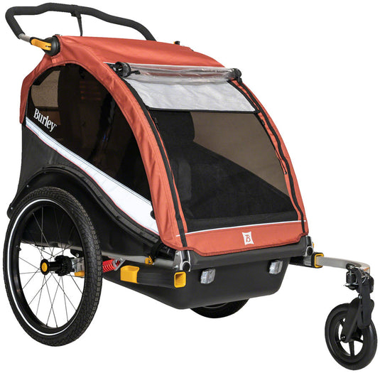 double bike stroller Burley Cub X Double Child Bike Trailer