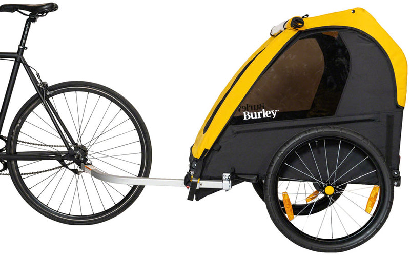 Load image into Gallery viewer, Burley Bee Child Trailer - Double, Yellow
