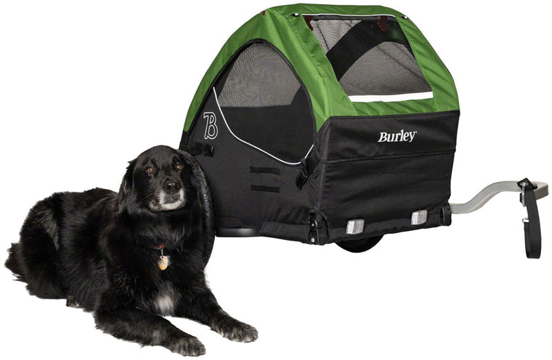 Load image into Gallery viewer, Burley Tail Wagon Pet Trailer - Fern Green
