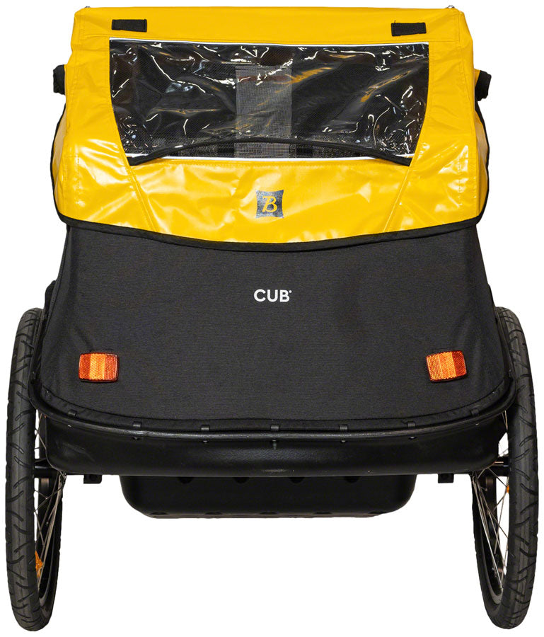 Load image into Gallery viewer, Burley Rental Cub Trailer - Yellow
