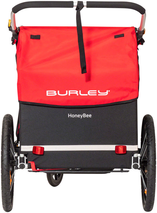 Burley Honey Bee Child Trailer Red for 1 or 2 Children Stroller Kit Included