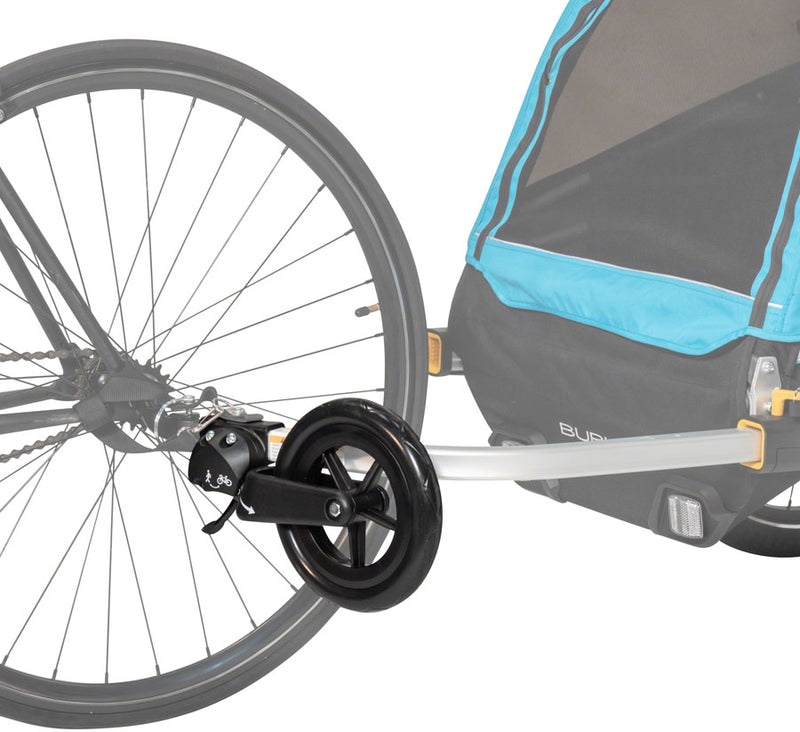 Load image into Gallery viewer, Burley One Wheel Stroller Kit Conversion for Trailer Aluminum Alloy
