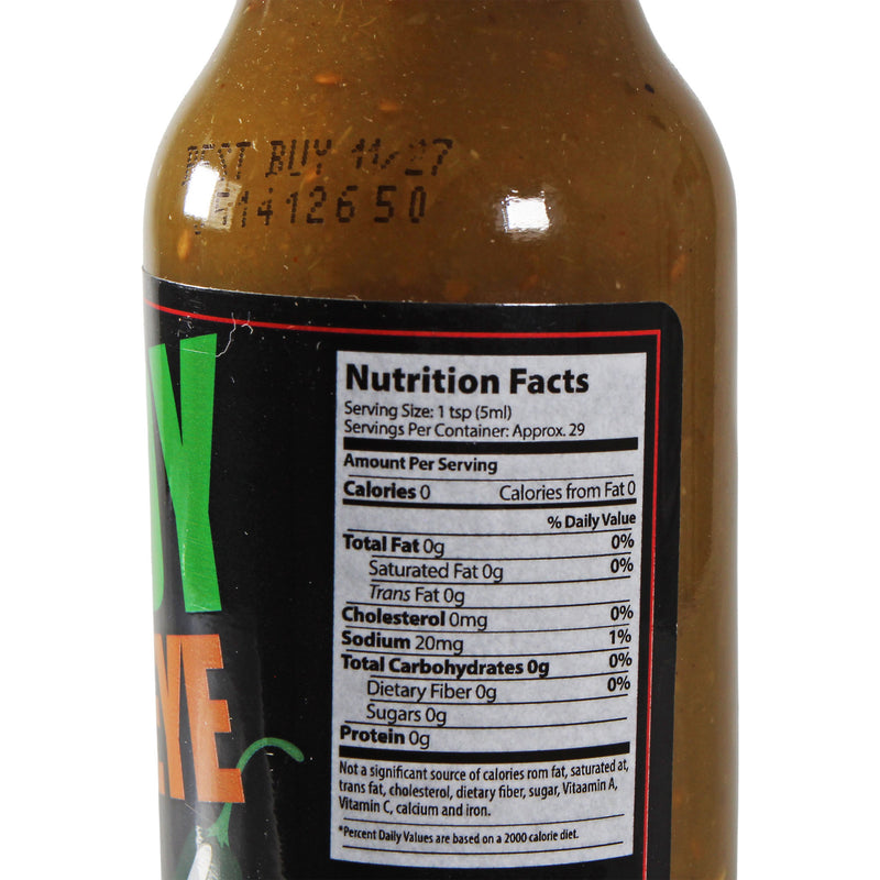 Load image into Gallery viewer, Beady Eye Green Jalapeno (Medium) Hot Sauce
