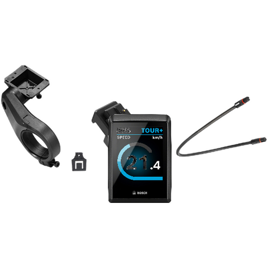 Bosch Kiox 500 & 1-Arm Socket Retrofit Kit Bundle | Smart Display Mount, Navigation, Training Data