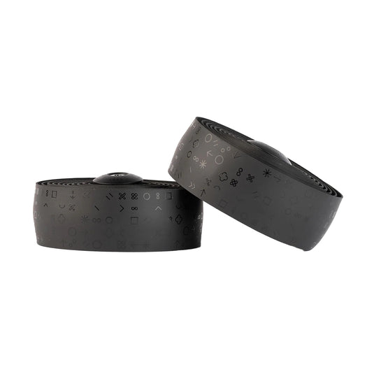 Burgh-Classic-Hieroglyph-Handlebar-Tape-Black-BRTP0767-Road-Bar-Tape