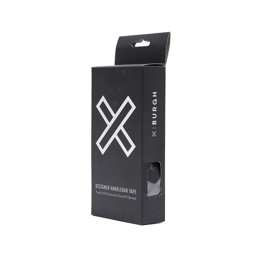 Burgh Classic Bar Tape, Silk Stealth, Black