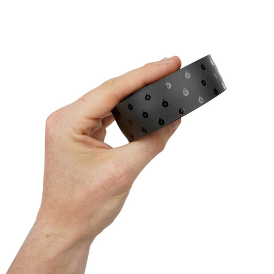 Burgh Classic Bar Tape, Wattbombs Stealth, Black
