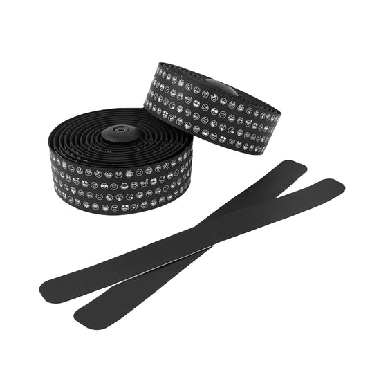 Burgh Classic Bar Tape, Emoji White