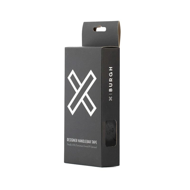 Load image into Gallery viewer, Burgh Classic Bar Tape, Grunge Stealth, Black
