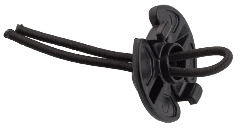 Load image into Gallery viewer, Wolf Tooth Components Pogie Bar Plug - Durable Black Replacement Bar Cap for Singletrack Pogie Handlebar Mount with Quick-Release Quarter Turn System for Easy Installation and Removal
