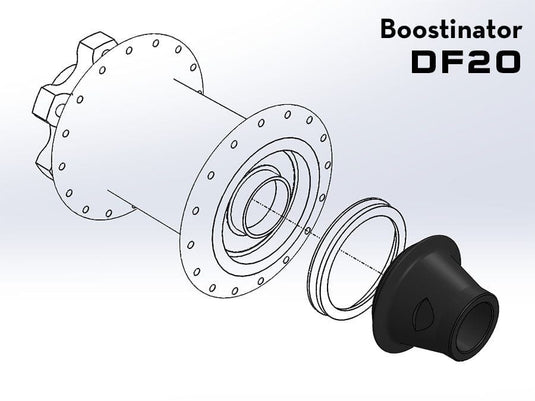 Wolf Tooth and Lindarets Boostinator, Front DT 190/240