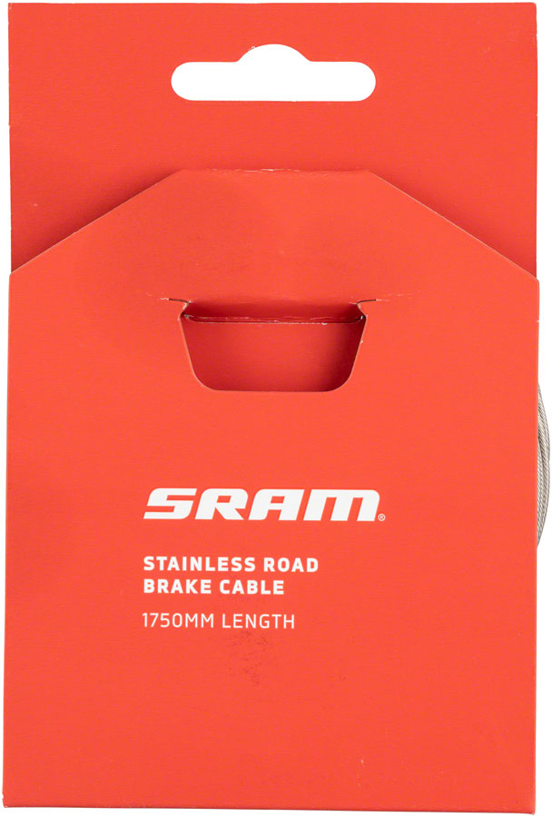 Load image into Gallery viewer, SRAM Stainless Steel Brake Cable - Road, 1750mm Length, Silver
