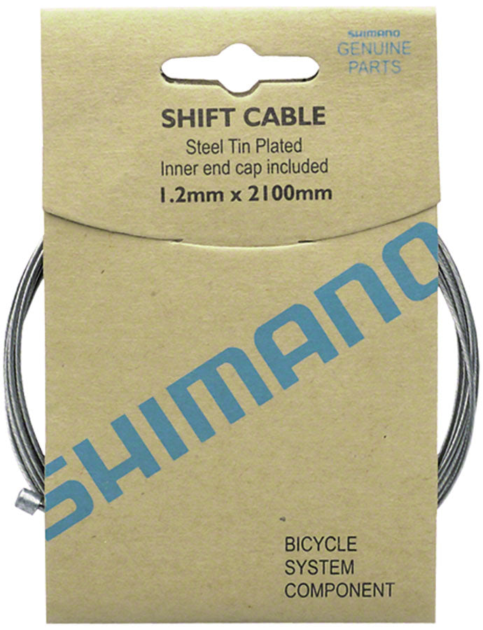 Load image into Gallery viewer, 2 Boxes of 10, Shimano Zinc Derailleur Galvanized Cables 1.2 x 2100mm
