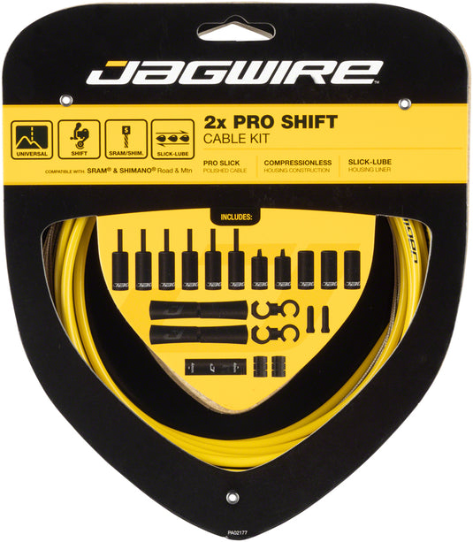 Jagwire-Pro-Shift-Kit-Shift-Cable-and-Housing-Sets-Bicycle-Shift-Cable-and-Housing-Sets