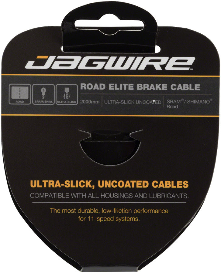 Load image into Gallery viewer, Jagwire Elite Ultra-Slick Brake Cable Polished Slick Stainless SRAM/Shimano Road
